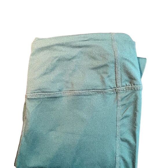 Joe Fresh teal workout pants. - Picture 2 of 4